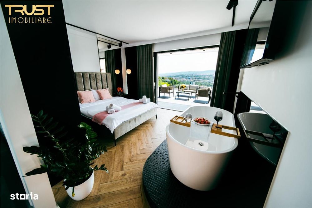 Apartament cu cada & panorama superba asupra Clujului | Evo Residence