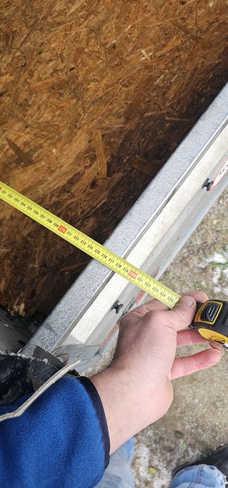 Remorca 2150x1300 / sistem de franare