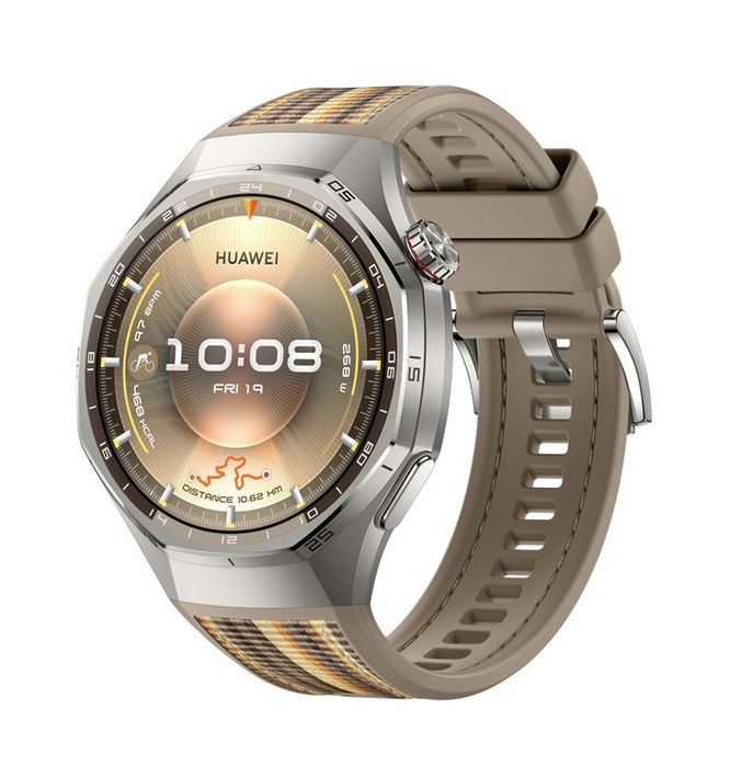 НОВ!!! Смарт часовник Huawei Watch GT 6 Pro, 46MM, Brown Strap