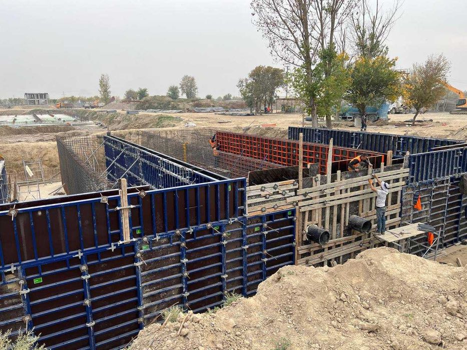 Опалубка, фанера, стойка, гайка, замок сотамиз. | Apalubka, апалофка