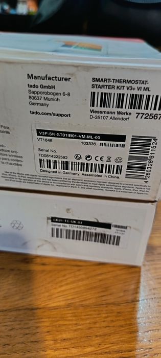 Pachet Smart termostat,Tado, Viessmann