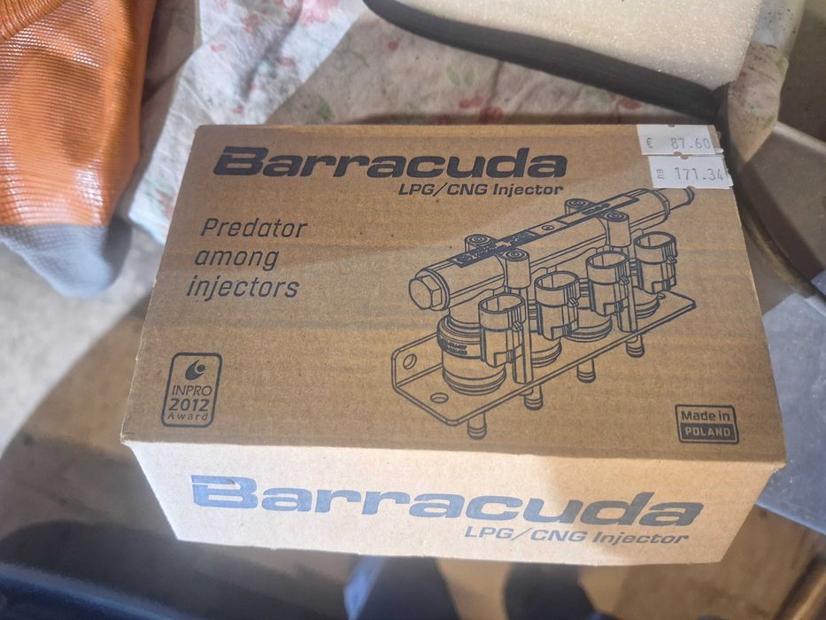 Baracuda  120 бързи инжектори рейка