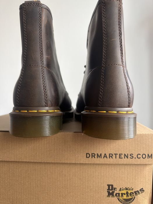 Dr. Martens dark brown crazy horse