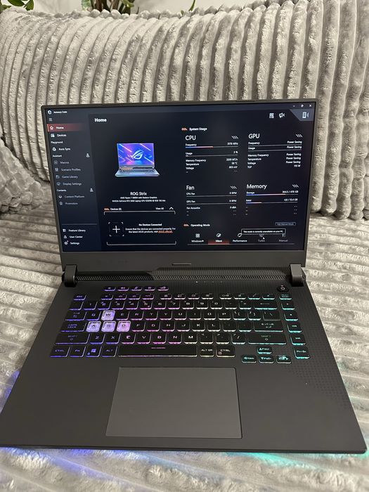 Asus rog strix g15 - Ryzen 7, rtx 3060, 16gb ram