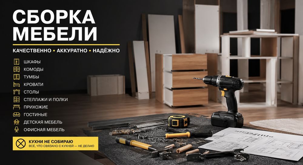 Сборка/разборка мебели