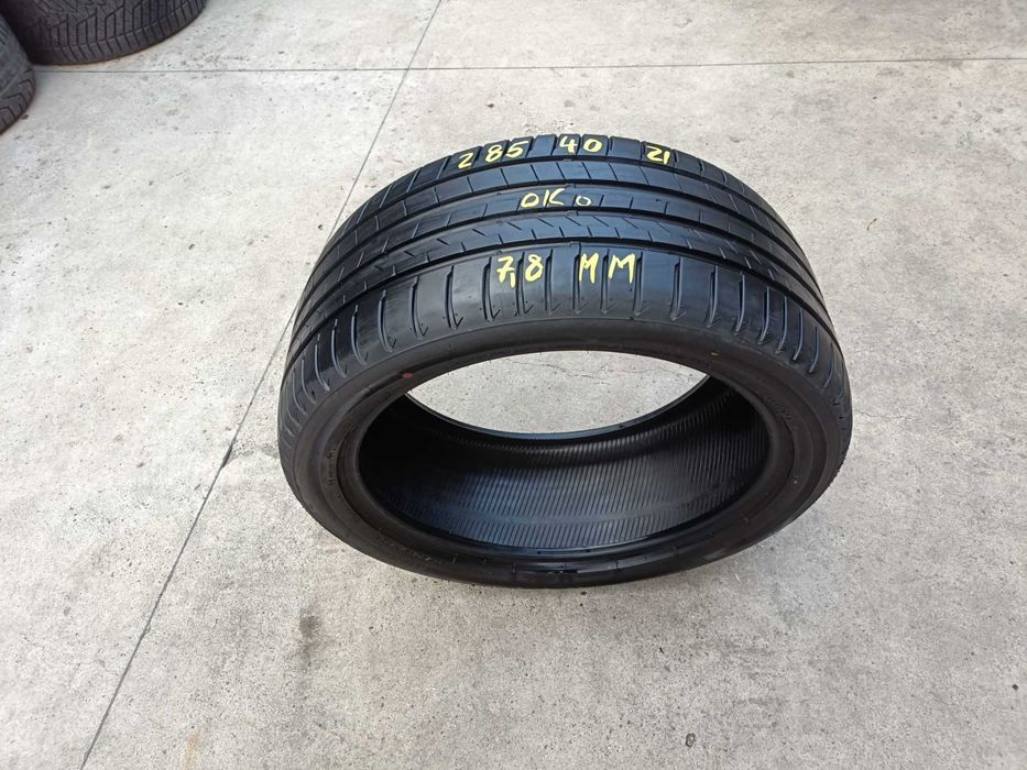 O anvelopa vara 285 40 21 Bridgestone Alenza 001 profil de 7,8 mm