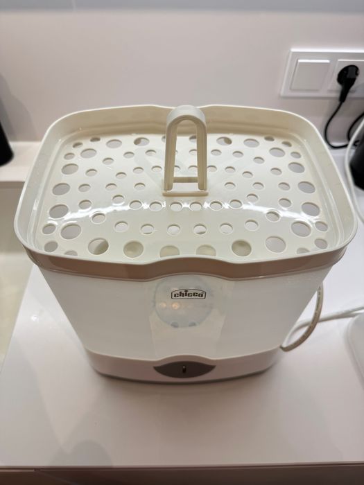 Стерилизатор Chicco 2 in 1 "SterilNatural", Модуларен, Пара