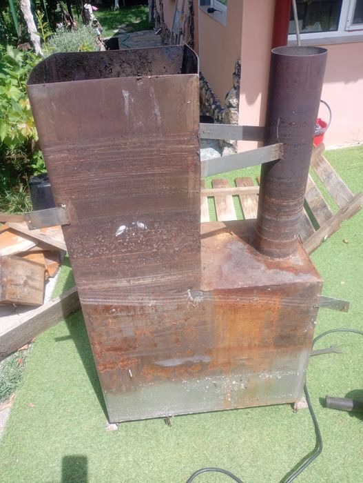 Sobă inox ciubăr