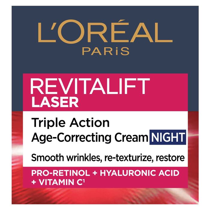 Crema antirid de noapte, Loreal, Revitalift Laser X3, 50 ml