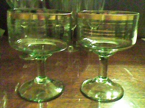 Фужеры разные, стаканы гранёные