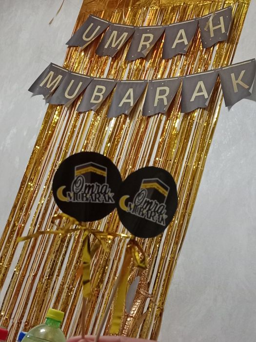 Готовый декор для встречи после Умры