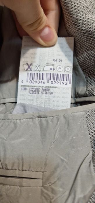 Sacou Hugo Boss.