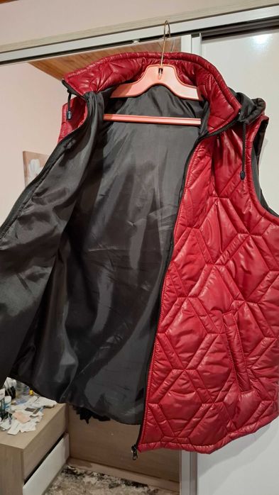 Чисто нова червена грейка голям размер