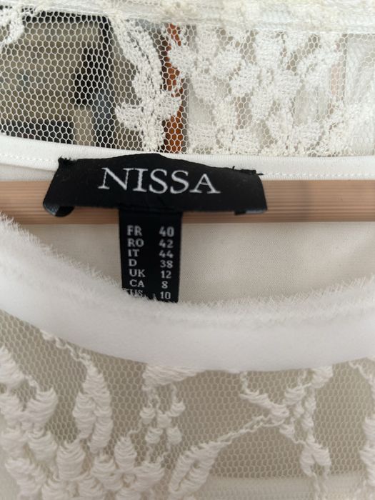 Rochie Nissa din dantela brodata, M