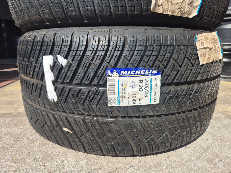 2 Anvelope M+S IARNA - 285/35/20 104V NO - Michelin Pilot PA4 - OEM Porsche NOI - DOT 2017 !