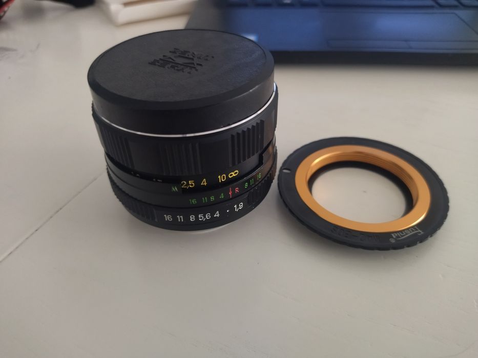 Canon eos 850 d kit+Zenitar 50mm