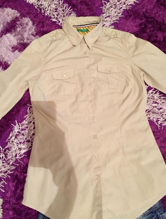 Camasa Tommy Hilfinger+ blugi Zara+ rochie rosie , marimea XS