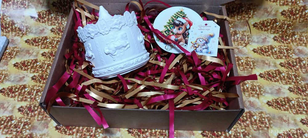 Шкатулка для разукрашивания