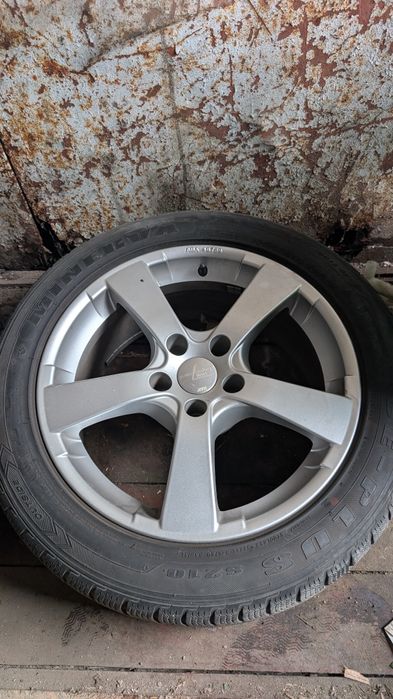 Джанти ATS 17 5×112 с зимни гуми Minerva