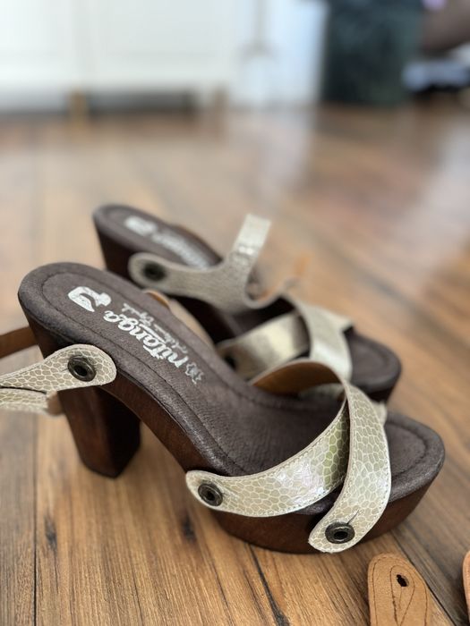 Sandale piele 3 modele in 1