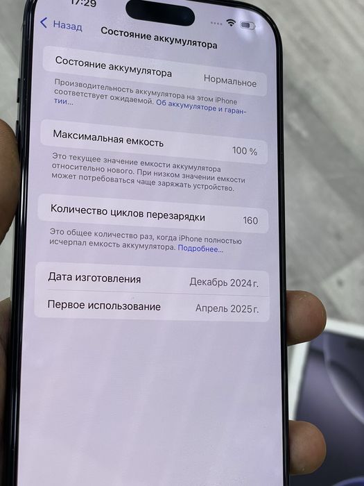 16 Pro Max ideal 100%