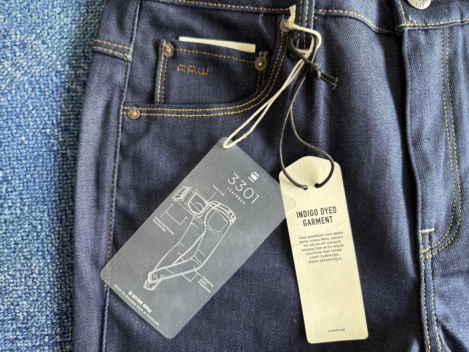 G-Star RAW 3301 High Waist Straight TU Jeans ОРИГИНАЛНИ дамски дънки - 25
