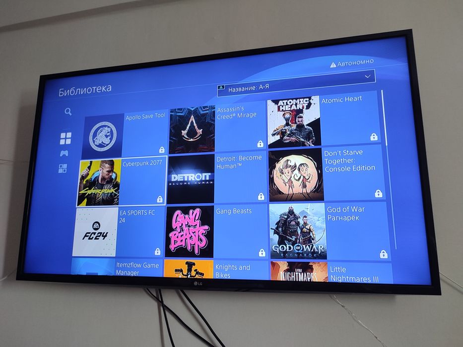 Playstation 4 (PS4) slim 1 Tb с играми