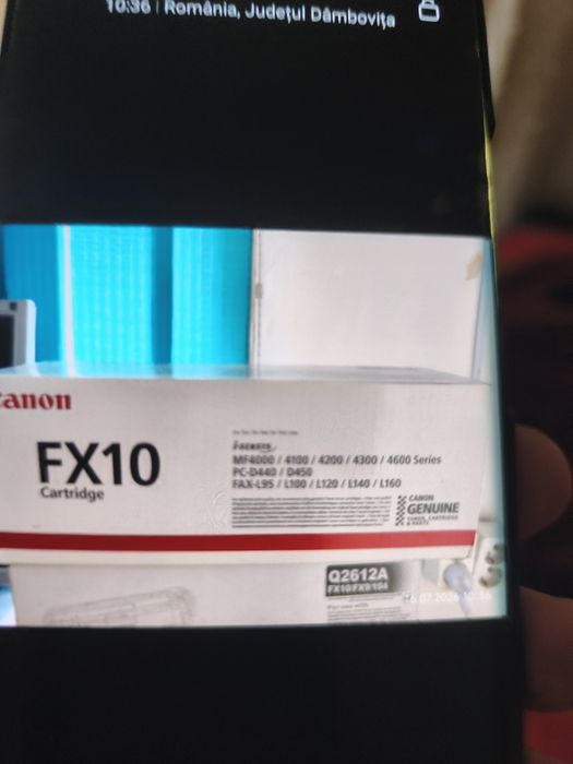 Cartușe imprimanta laserjet,canon