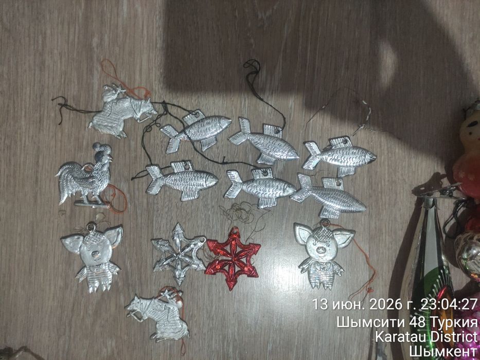 СССР игрушки ёлочные