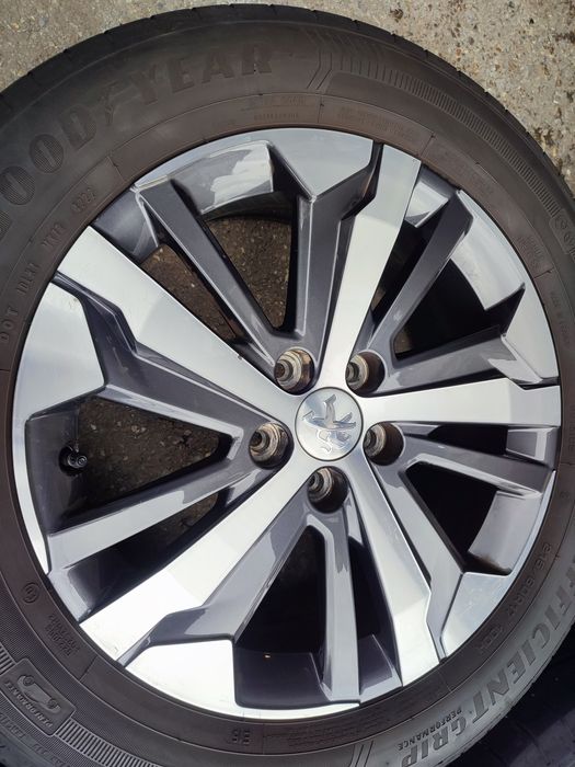 17" оригинални алуминиеви джанти за Peugeot 3008/Citroen.