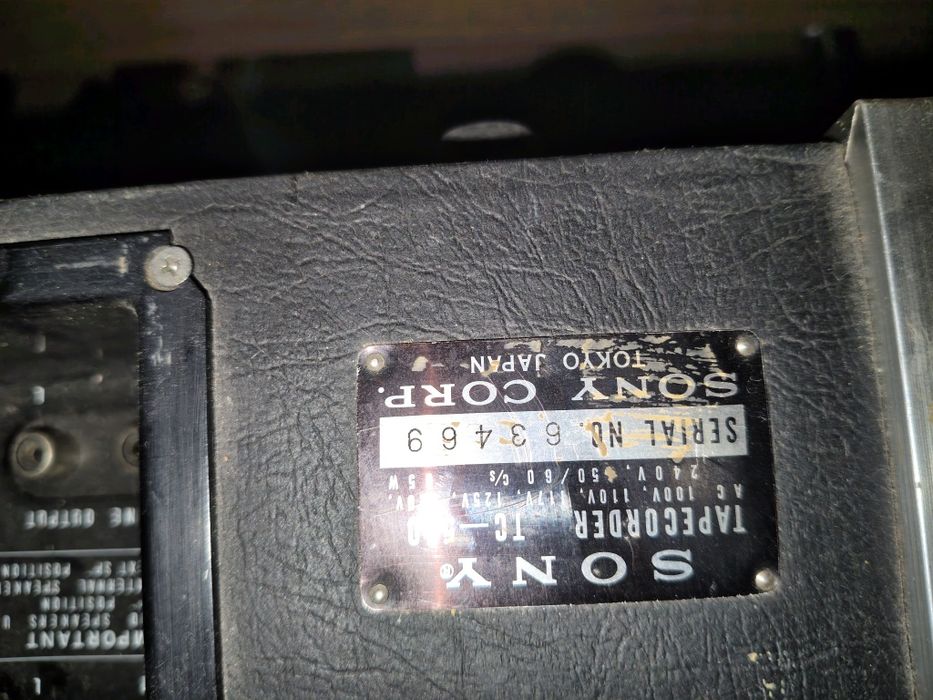 Magnetofon Sony TC 540