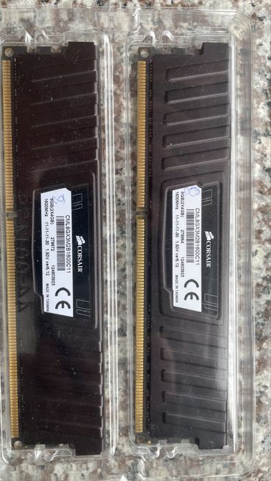 Corsair Vengeance DDR3 8GB (2x4GB) 1600mhz