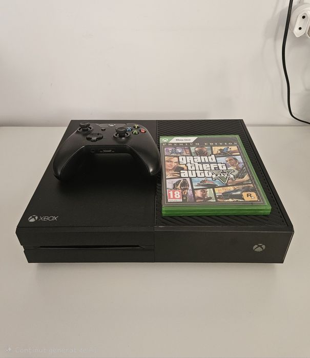 Xbox One 1TB + Controller + GTA V – funcțional