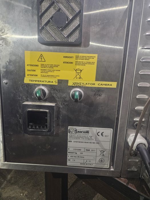 Cuptor zanolli 60/40 covrigi , pizza