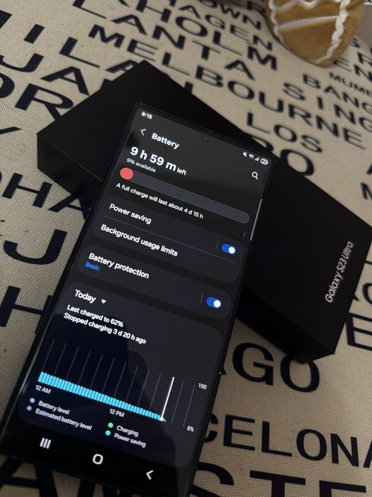 Vand Samsung S23 Ultra