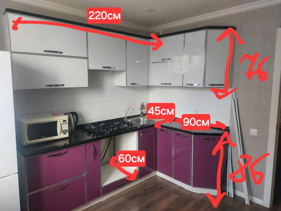 Кухонный гарнитур угловой