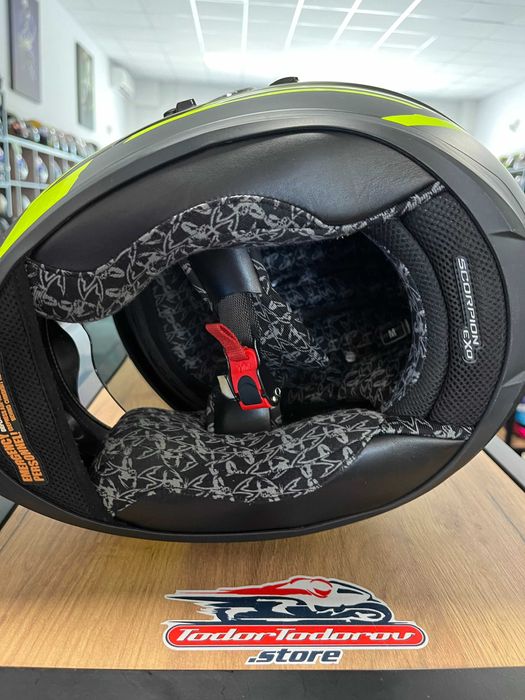 Мото каска за мотор SCORPION EXO 500 FUERA,вградени очила M 57-58см