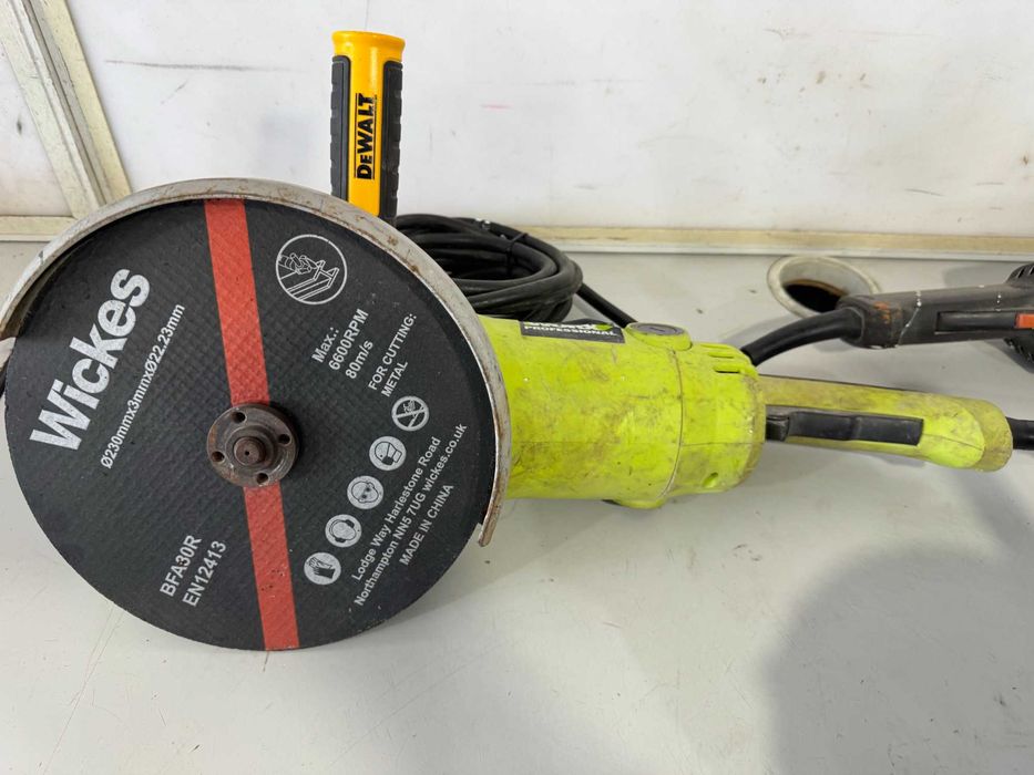 Ъглошлайф - Worx, B/D 1800-2000W / 110V / 230mm