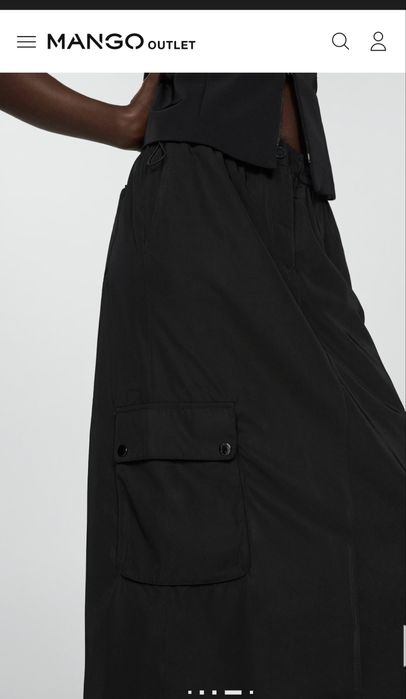 Юбка иакси от Mango размер L