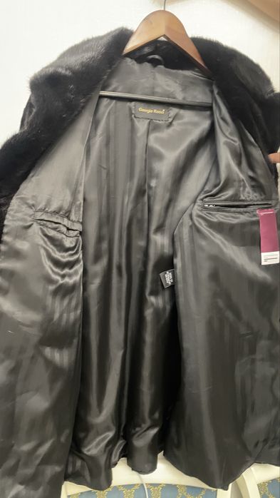 Мужская норковая шуба