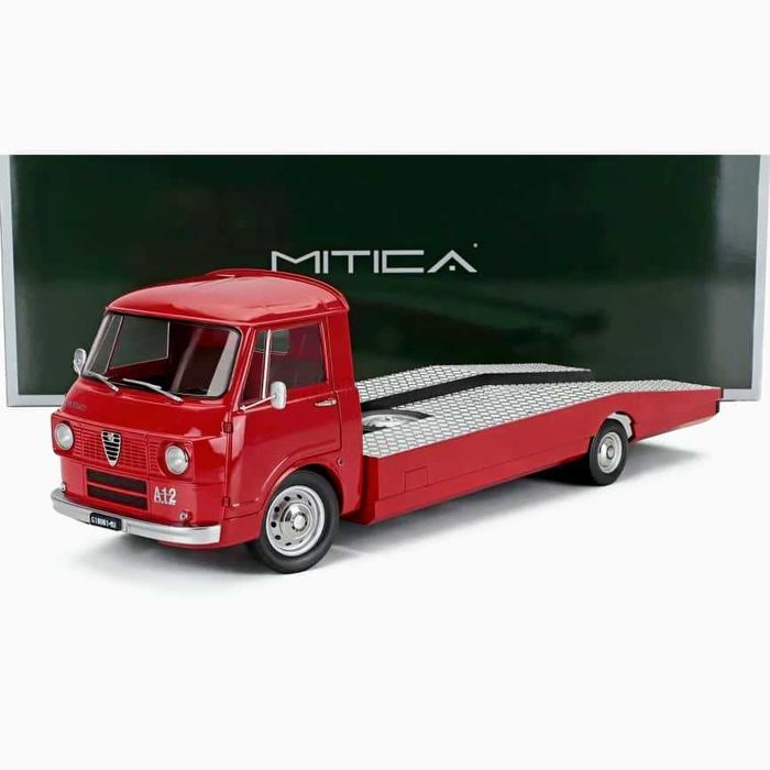 Machetă ALFA ROMEO A12/F12 Transporter Auto 1:18 Mitica Diecast