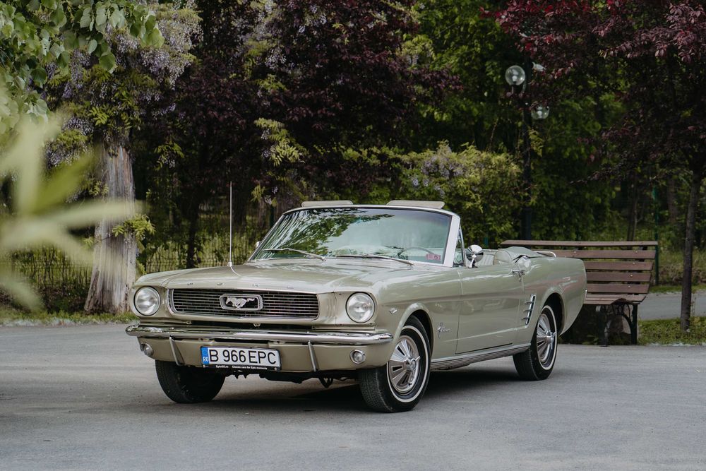 Inchiriere masina clasică Ford Mustang din 1966 decapotabil si altele pe epicgo.ro