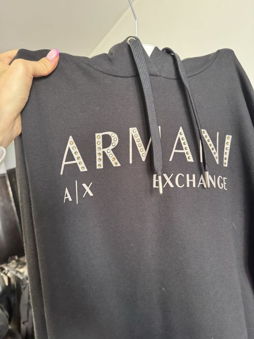 Рокля тип суитшърт Armani Exchange S
