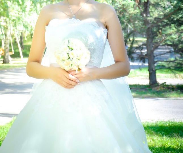 Свадебное платье шикарное