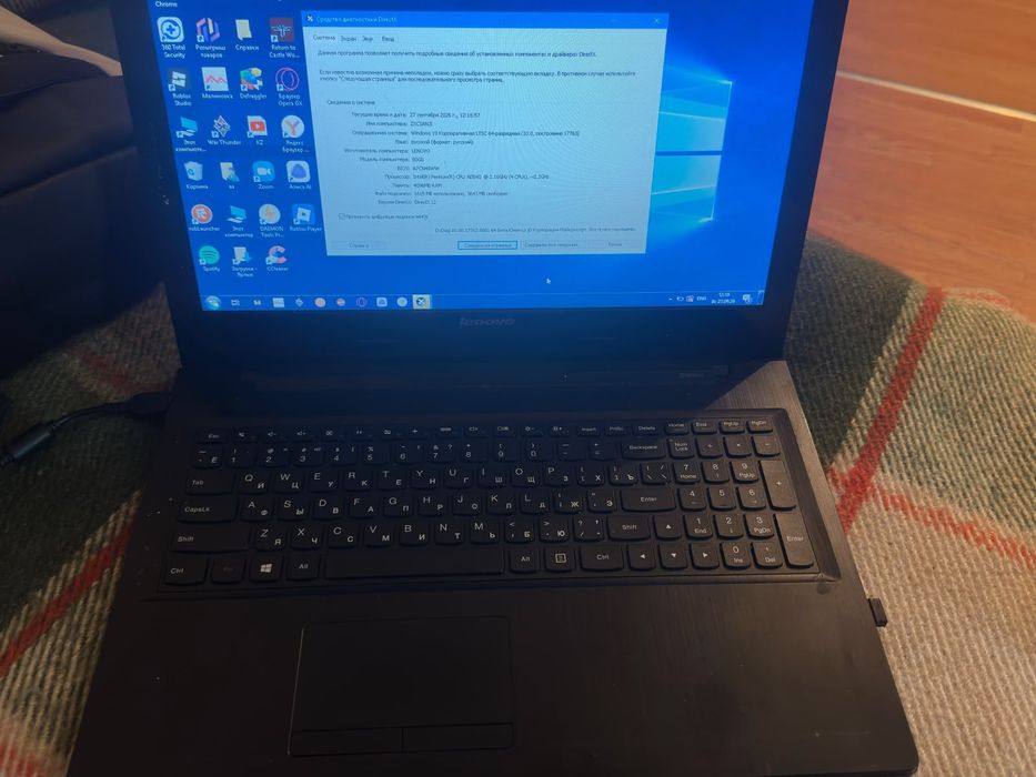 Продам ноутбук Lenovo windows10