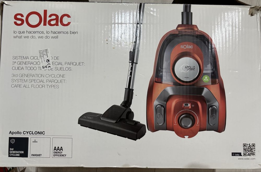 Прахосмукачка SOLAC AS3244 APOLLO 800.0 W