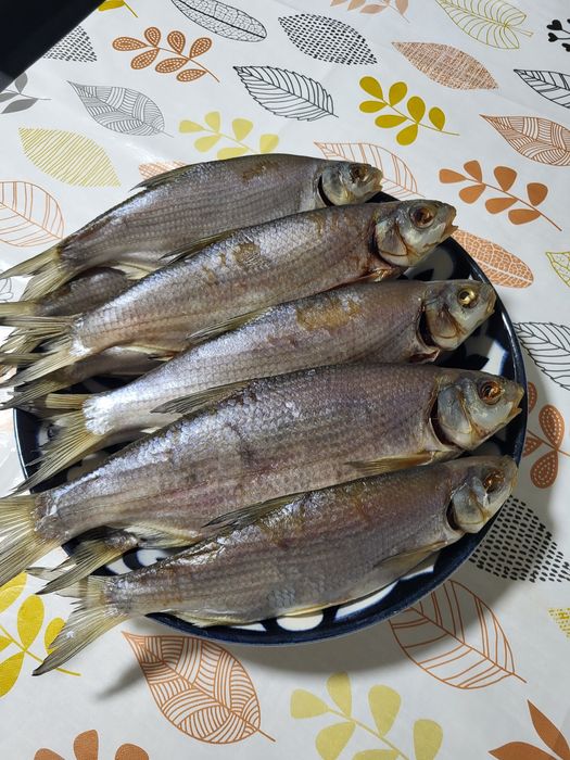 Судак фарш  филе маринованный супнабор,  рыбец вяленый