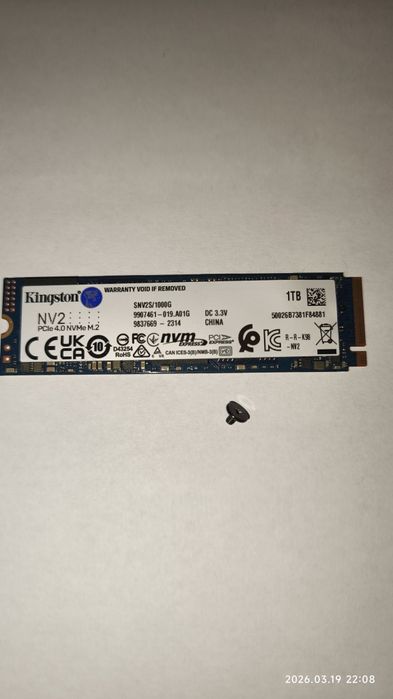 SSD 1TB ( 1000GB ) KINGSTON PCie 4.0 Nvme  super rapid pt pc /  laptop