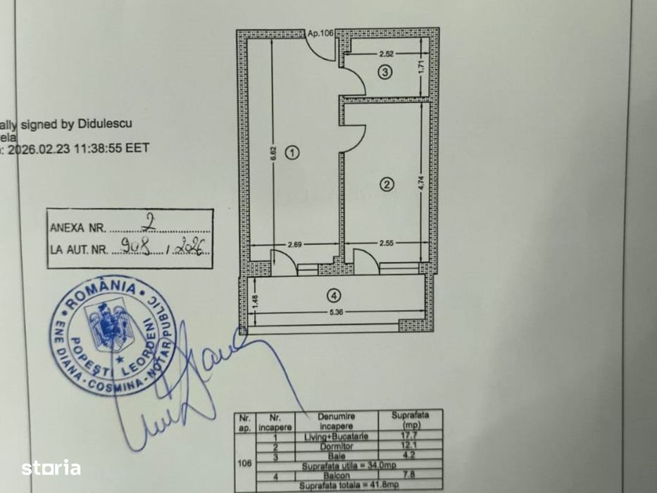 Studio 2 camere | 650m Metrou Berceni | Bloc 2025 | AC | Etaj 1