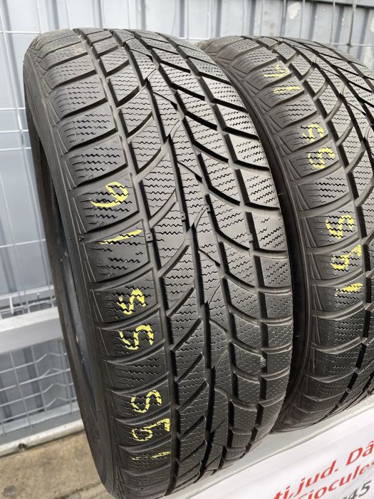 Cauciucuri 195/55R16 Hankook, anvelope iarna M+S 195/55/16 Hankook